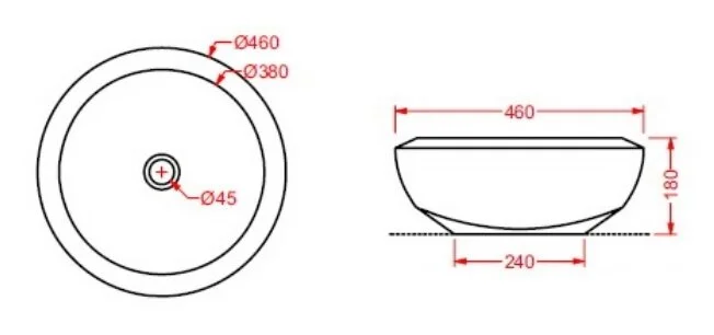 Раковина накладная ArtCeram Blend BLL001 0100 белый