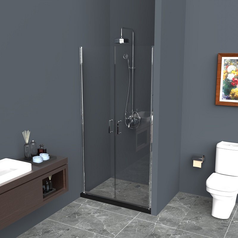 Душевая дверь в нишу BelBagno UNO-B-2-90-C-Cr