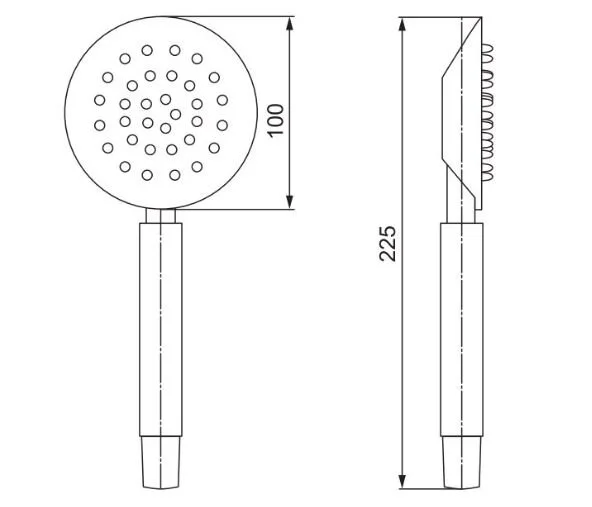 Душевая лейка Paini Tivoli CO716 хром