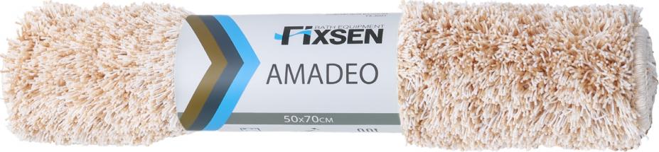 Коврик для ванной 50х70 Fixsen Amadeo FX-3001A бежевый