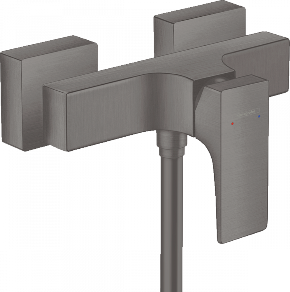 Смеситель для душа Hansgrohe Metropol 32560340, шлифованный чёрный хром