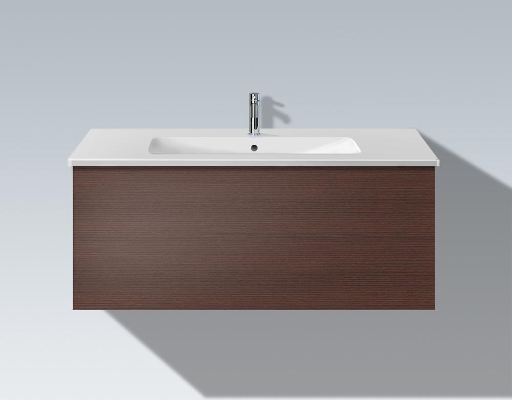 Тумба под раковину 102 см Duravit L-Cube LC614205151,коричневая сосна