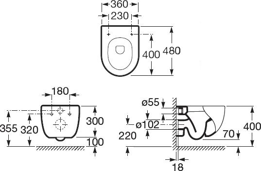 Комплект Система инсталляции для унитазов Grohe Rapid SL 38721001 3 в 1 с кнопкой смыва + Крышка-сиденье Roca Meridian 8012AC004 с микролифтом + Чаша