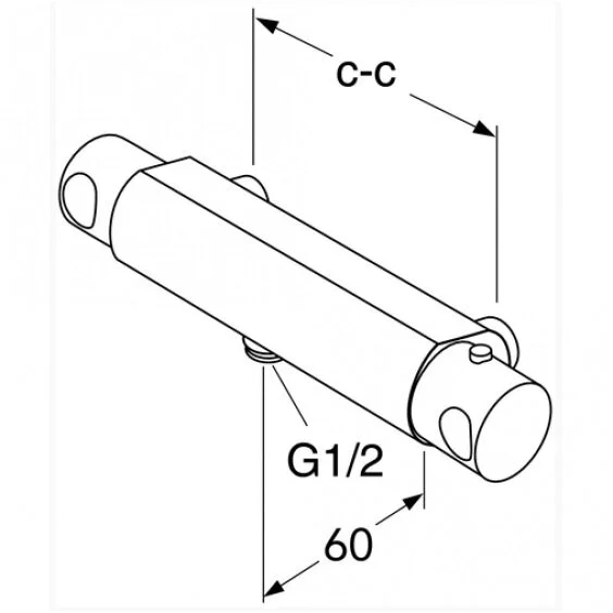 Смеситель для душа Gustavsberg Coloric GB41219204 23 черный