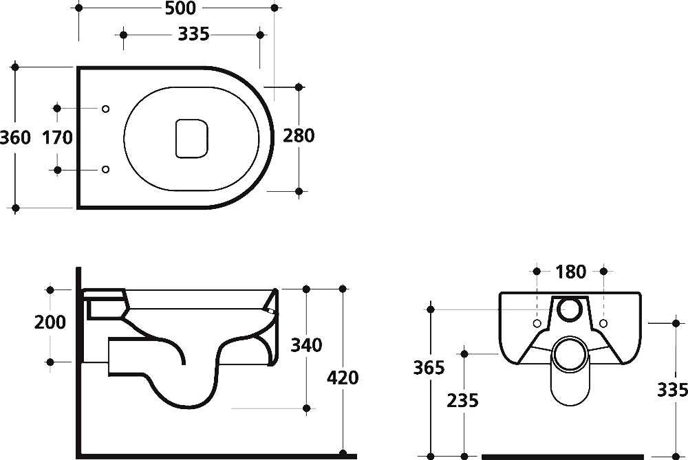 Подвесной унитаз Kerasan Flo 311501