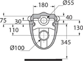 Подвесной унитаз Migliore Impero ML.IMP-25.340.BI