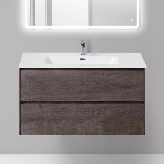 Тумба для комплекта BelBagno PIETRA-1000-2C-SO-PT stone