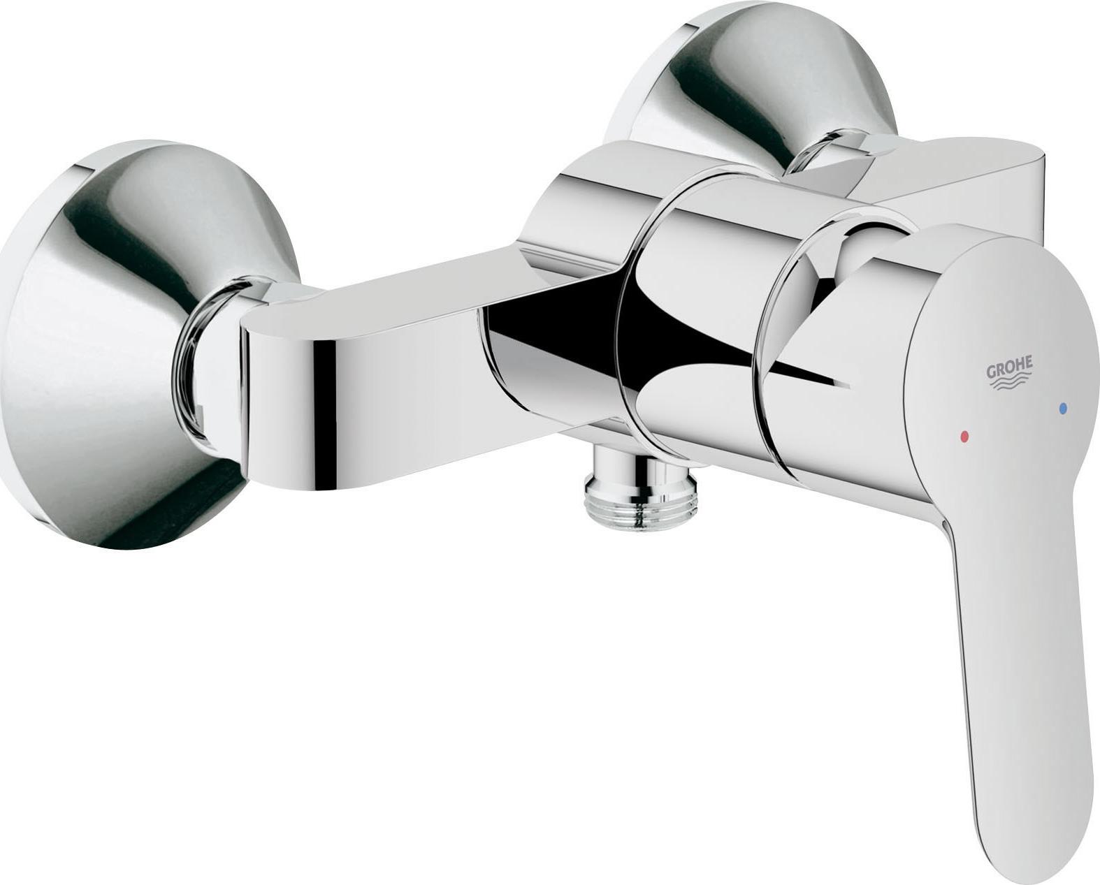 Хромированный смеситель для душа Grohe BauEdge 23333000