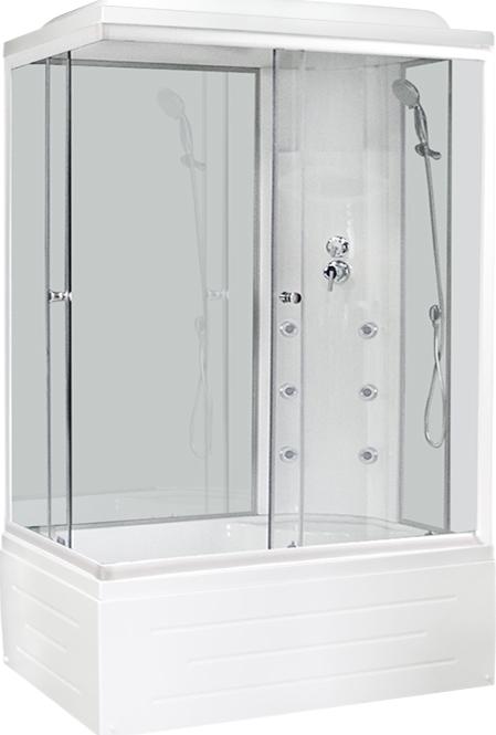 Душевая кабина с крышей 120x80x217 см Royal Bath RB8120BP3-WT-R