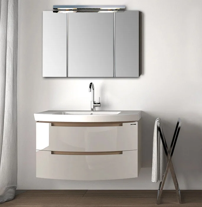 Зеркальный шкаф Berloni Bagno Moon SN47DX/100 белый