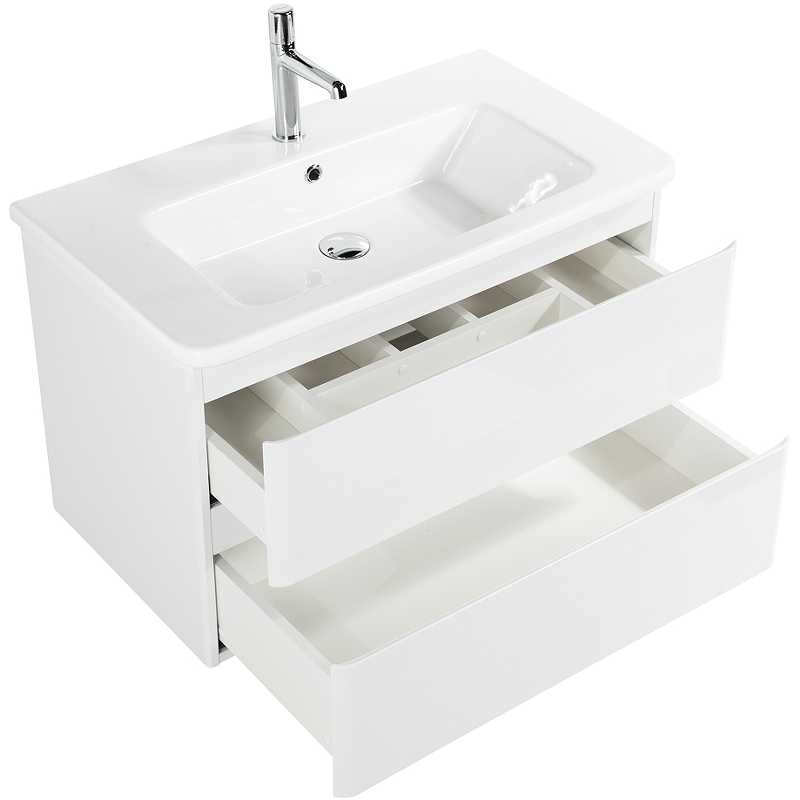 Тумба под раковину BelBagno ALBANO-CER-800-2C-SO-BL 80 см, Bianco Lucido