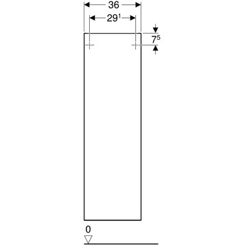 Шкаф Geberit Smyle Square 500.361.JL.1 песочный