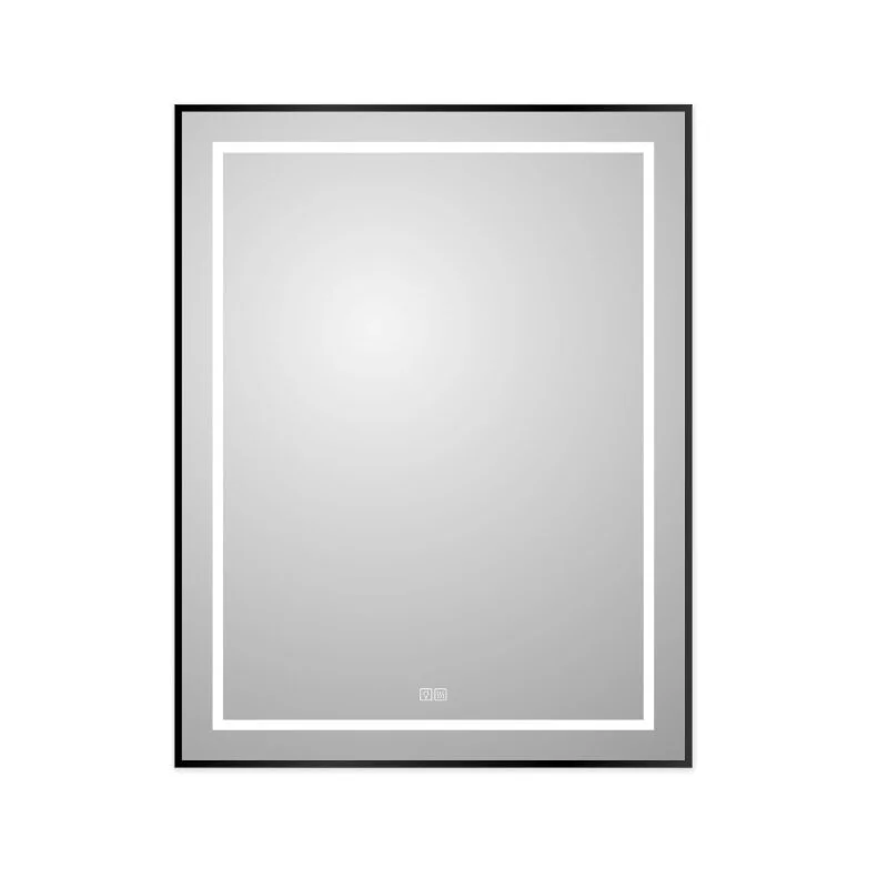 Зеркало BelBagno Kraft SPC-KRAFT-700-900-LED-TCH-WARM-NERO черный