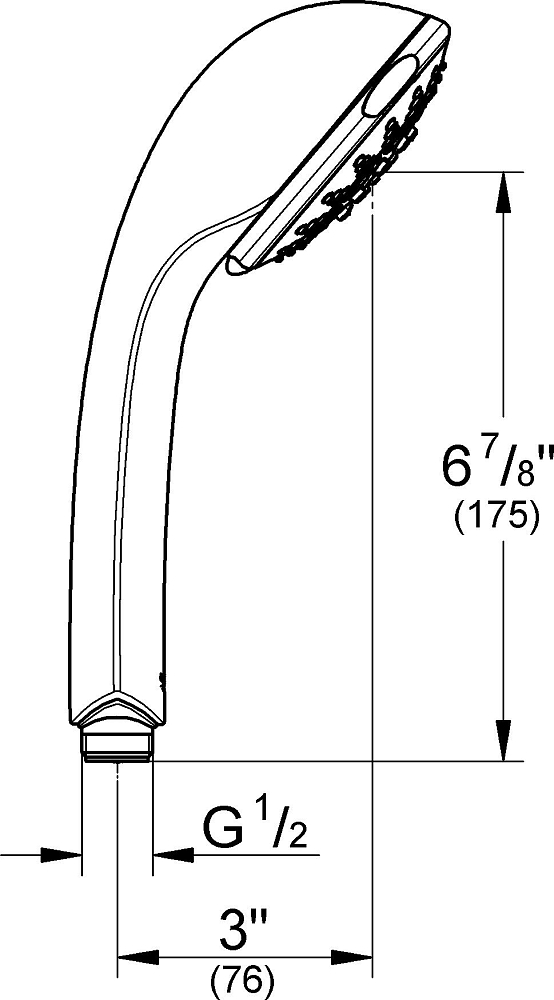 Ручной душ Grohe Relexa 28897000