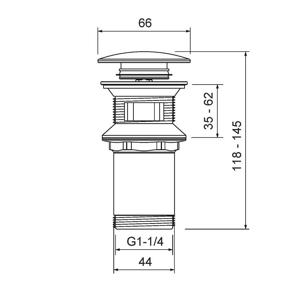 Арматура Timo 8011/18 серый