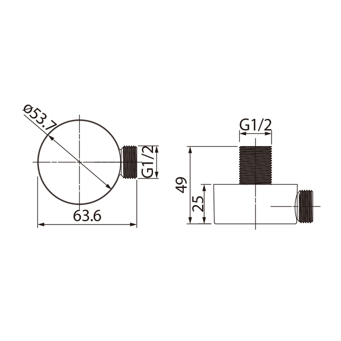 Шланговое подключение Iddis Optima Home 004BL00i62 черный