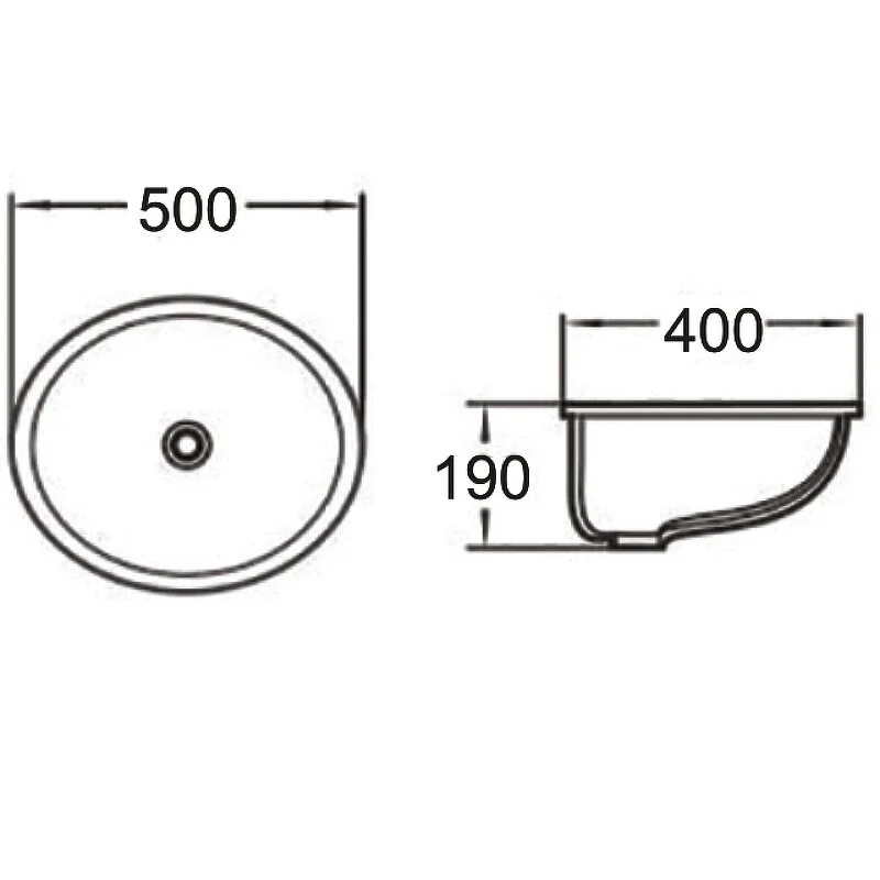 Раковина SantiLine SL-3005 белый