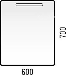 Зеркало-шкаф Corozo Остин SD-00000527
