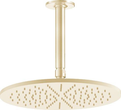 Верхний душ с кронштейном Gessi Inciso 58250#246, золото