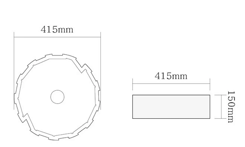 Раковина накладная SantiLine SL-7016 коричневый