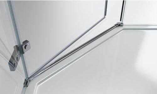 Душевой уголок BelBagno KRAFT-P-1-90-C-Cr-L