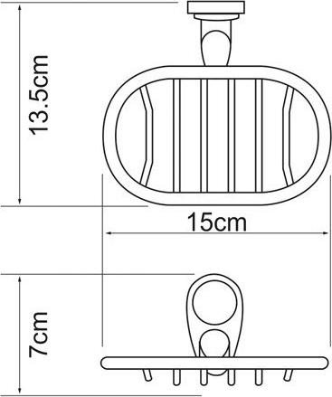 Мыльница Wasserkraft Main 9269