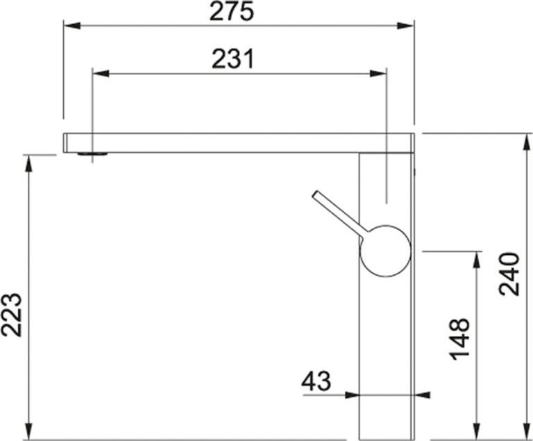 Душевая система Frap H71-9 F2471-9 оружейная сталь