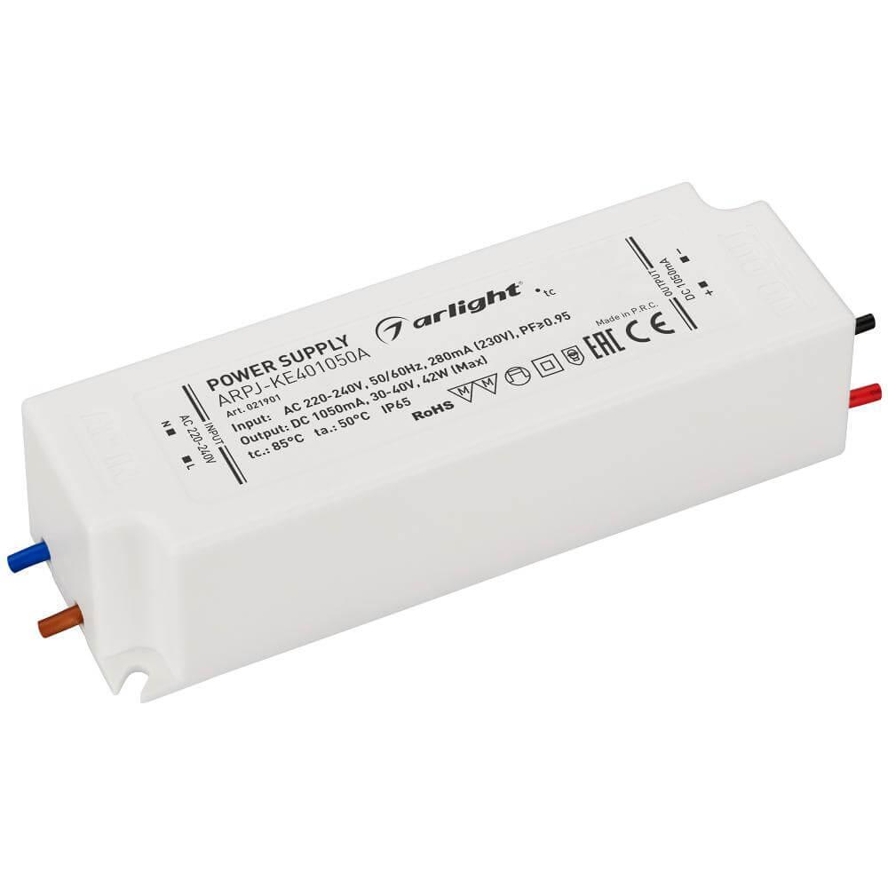 Драйвер Arlight ARPJ-KE401050A 30-40V 42W IP65 1,05A 021901