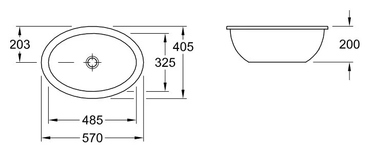 Раковина Villeroy&Boch Loop&Friends 616120R1 белый