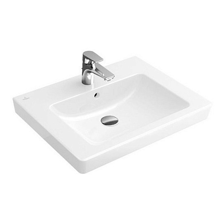 Раковина с полупьедесталом Villeroy & Boch Subway 2.0 7113F001 60x47 см