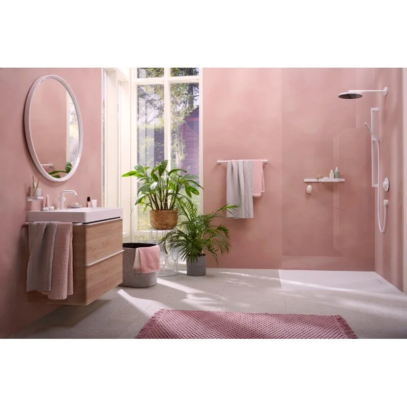 Смеситель для раковины Hansgrohe Tecturis S 73320700 белый