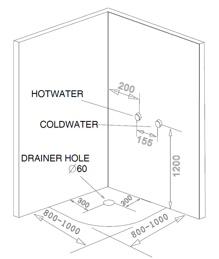 Душевая кабина Loranto Sunway CS-6690 F, 90*90*215