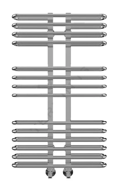 Полотенцесушитель хром Terminus Сахара плюс Сахара П14 100x860