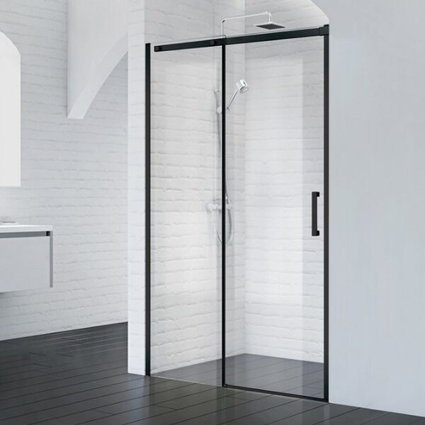 Душевая дверь в нишу BelBagno ACQUA-BF-1-150-C-NERO