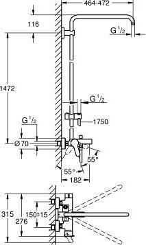 Душевая система Grohe Euphoria 26322000