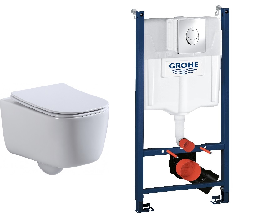 Унитаз с инсталляцией Grohe GRH745002510