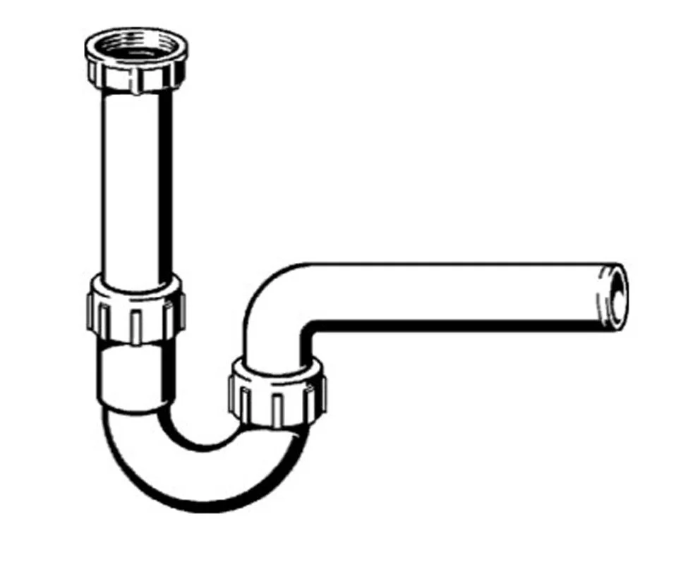 Сифон для раковины Viega 107888 белый