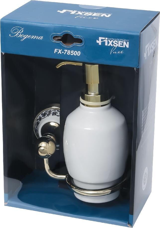 Дозатор для жидкого мыла Fixsen Bogema gold FX-78512G золото