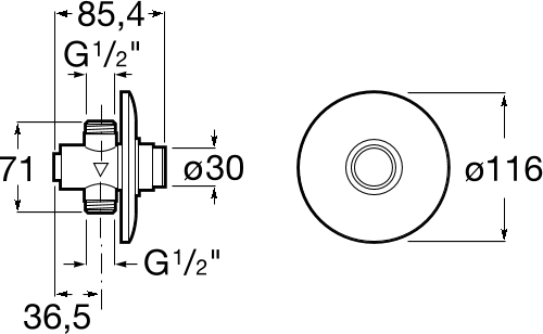 Сливной механизм для писсуара Roca Instant 5A9077C00