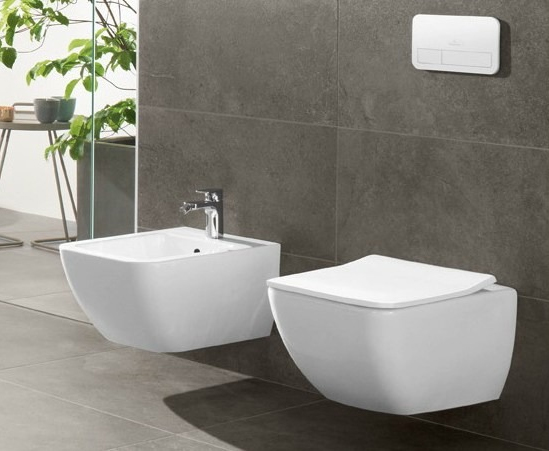 Подвесное биде Villeroy & Boch Venticello 4411 0001 alpin