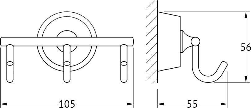 Крючок FBS Vizovice VIZ 003