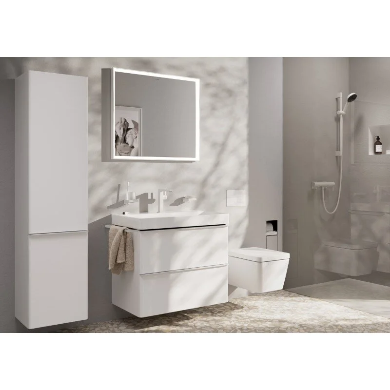 Смеситель для раковины Hansgrohe Tecturis E 73041700 белый