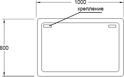 Мебель для ванной Sanvit Мира 100