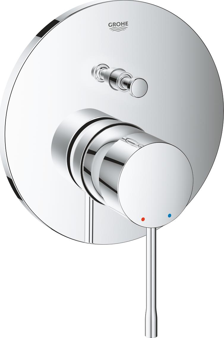 Однорычажный смеситель для ванны Grohe Essence 24058001