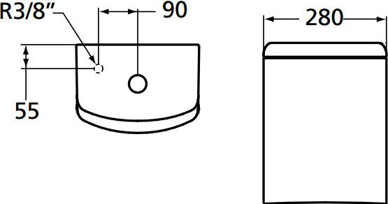 Бачок для унитаза Ideal Standard Ventuno T416401