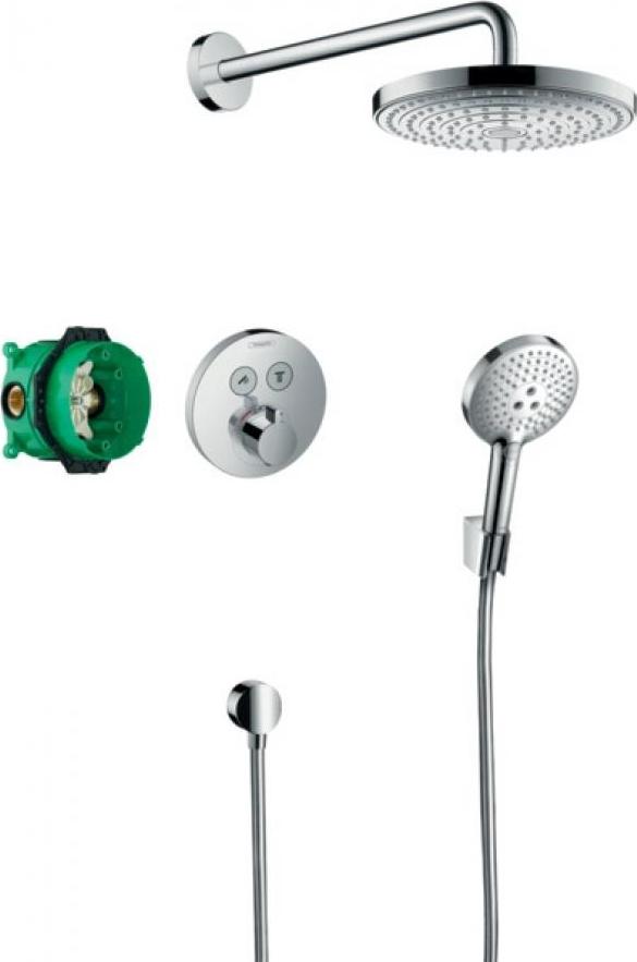 Душевая система Hansgrohe ShowerSelect S 27297000 с термостатом, хром