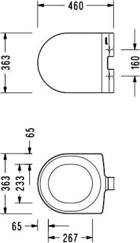 Крышка-сиденье Serel Beta Slim 223BS