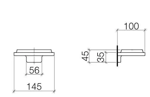 Мыльница Dornbracht LaFleur 83 410 955-47 хром