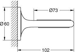 Держатель Grohe Ondus 40376001