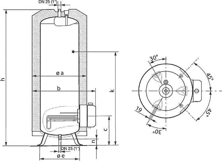 Водонагреватель AEG STM 40